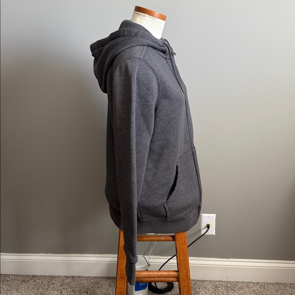 Women’s Carhartt - Full Zip Sweatshirt - Grey - Size Medium (8-10) - Picture 6 of 10